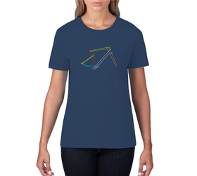 Ridley T-Shirt Damen Casual Navy „Kader“ - Produktbild - 1