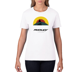 Ridley T-Shirt Damen Casual Weiß „Muur“ - Produktbild - 1