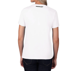 Ridley T-Shirt Damen Casual Weiß „Muur“ - Produktbild - 2