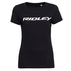 Ridley T-Shirt Damen Schwarz mit Logo - Produktbild - 1