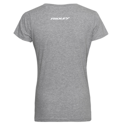Ridley T-Shirt Damen Grau mit Rahmen-Motiv - Produktbild - 2