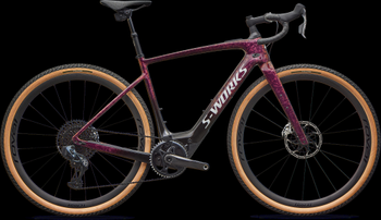 Specialized S-Works Turbo Creo 2 - SRAM RED / XX1 Eagle AXS Gloss Bordeaux Metallic/Fade/Pearl Dry Impasto/Silver Dust - Produktbild - 2