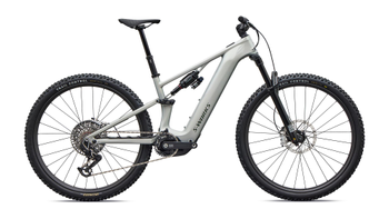 Specialized S-Works Turbo Levo R 29 Gloss Dolomite/Viavi Silver Green Pearl/Oak Green Metallic - Produktbild - 1