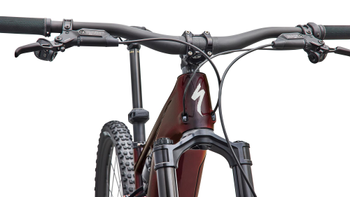 Specialized Turbo Levo R Pro 29 E-MTB Fully, Carbon, 840 Wh, Gloss Black Red Chameleon/Dolomite - Produktbild - 5