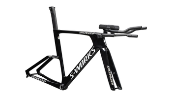 Specialized S-Works Shiv TT Disc Zeitfahr-Rahmenmodul, FACT 11r Carbon, UCI-konform, Gloss Ruby Metallic/White Silver Metallic - Produktbild - 5