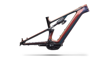 Specialized S-Works Turbo Levo 4 Rahmenset Gloss Red Gold/Metallic White Silver - Produktbild - 1