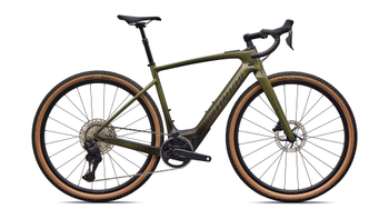 Specialized Turbo Creo 2 Comp - Shimano GRX Di2 Gloss Laurel Green Metallic/Charcoal Tint Fade/Nebula Metallic, Rahmenhöhe 52 - Produktbild - 2