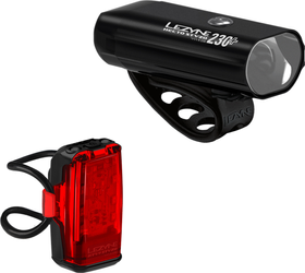 Lezyne Beleuchtungsset Hecto 230+, KTV+ StVZO schwarz - Produktbild - 1