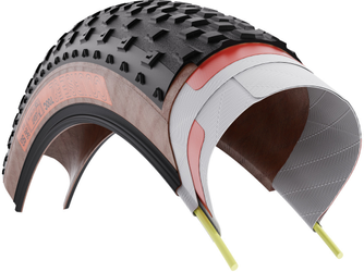 WTB Aero Gravel Reifen Course 52 schwarz-tan, 700 c - Produktbild - 2
