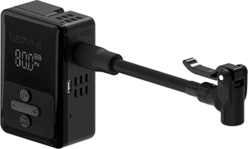 Lezyne E-Pumpe, 120PSI, 8,25 Bar USB-C, Presta/Shrader Y19 - Produktbild - 1