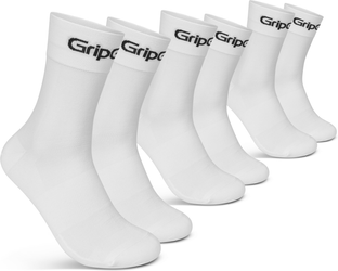 GripGrab Ride Regular Cut Socken 3er Pack weiß - Produktbild - 1