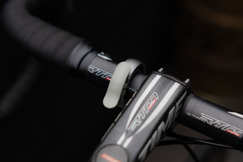Knog Oi Prima Large Fahrradklingel, 23.8 - 31.8 mm, primer grey - Produktbild - 5