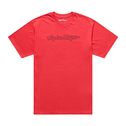 Troy Lee Designs T-Shirt, Signature, scarlet, youth - Produktbild - 1