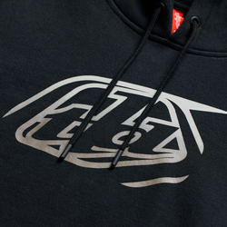 Troy Lee Designs Pullover Hoodie, Badge, black/gray - Produktbild - 3