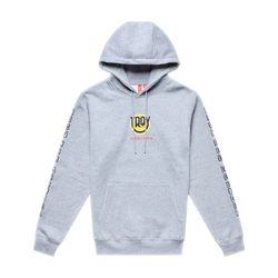 Troy Lee Designs Pullover Hoodie, Happy Dayz, gray heather - Produktbild - 1