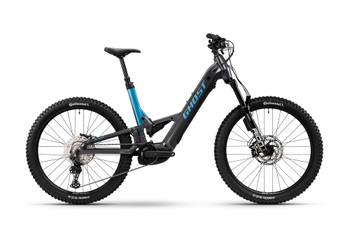 Ghost E-ASX ABS Low E-MTB Fully, Bosch Performance Line CX 800 Wh, Shadowed Slate/Light Navy Blue - Produktbild - 1