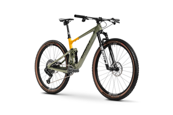 Ghost Lector FS Pro Cross Country Fully Carbon, 29 Zoll, 110 mm, Olive Gray/Amber Blaze - Produktbild - 2
