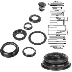 Steuersatz 1 1/8" - 1,5" semi-integrated half-cartidge - Produktbild - 1 Steuersatz 1 1/8" - 1,5" semi-integrated half-cartidge - Produktbild - 1
