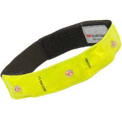 M-Wave Sicherheits-Armband mit 4 roten LEDs für optimale Sichtbarkeit bei Nacht - Produktbild - 2