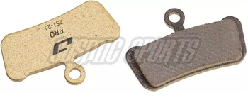 Bremsbeläge Disc Pro Semi-Metallic für SRAM/AVID, JAGWIRE
U. a. für SRAM Guide; Avid Trail
Farbe: Gold, VE: 1 Paar - Produktbild - 1