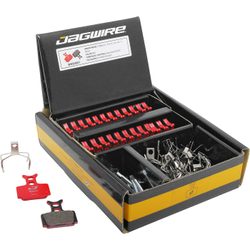 Bremsbeläge Disc Sport Semi-Metallic Werkstattverpackung, JAGWIRE
Passend für: siehe Beschreibung
Farbe: Rot, VE: 25 Paar - Produktbild - 3
