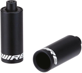 Endkappen hooded für Schaltzugaußenhülle, JAGWIRE, Aluminium, passend für Ø 4,5 mm Schaltzugaußenhüllen, Größe: Ø 4,5 mm, Farbe: Schwarz, VE: 30 Stk. - Produktbild - 1 Endkappen hooded für Schaltzugaußenhülle, JAGWIRE, Aluminium, passend für Ø 4,5 mm Schaltzugaußenhüllen, Größe: Ø 4,5 mm, Farbe: Schwarz, VE: 30 Stk. - Produktbild - 1