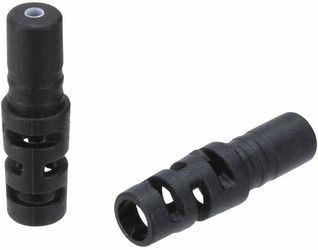 Endkappen Anti-Knick, JAGWIRE
Für 4 mm Aussenhüllen
Größe: 4 mm, Farbe: Schwarz, VE: 30 Stk. - Produktbild - 1