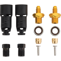 Anschlussset Pro Quick-Fit Adapter für Shimano, JAGWIRE
Farbe: Schwarz/gold, VE: 1 Set - Produktbild - 1