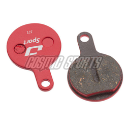 Bremsbeläge Disc Sport Semi-Metallic für TEKTRO/TRP, JAGWIRE
U. a. für TEKTRO Lyra
Farbe: Rot, VE: 1 Paar - Produktbild - 1
