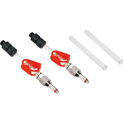 Ersatz-Anschlusstücke für Pro Bleed Kit, JAGWIRE
Geeignet für Mineralöl (rote Dichtungen)
Farbe: Silber, VE: 1 Set - Produktbild - 3