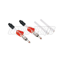Ersatz-Anschlusstücke für Pro Bleed Kit, JAGWIRE
Geeignet für Mineralöl (rote Dichtungen)
Farbe: Silber, VE: 1 Set - Produktbild - 5