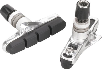 Bremsschuhe Cross Pro Cartridge für V-Brake, JAGWIRE
Farbe: Silber, Gewicht: 47,9 g, VE: 1 Paar - Produktbild - 2