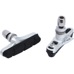 Bremsschuhe Cross Pro Cartridge für V-Brake, JAGWIRE
Farbe: Silber, Gewicht: 47,9 g, VE: 1 Paar - Produktbild - 3
