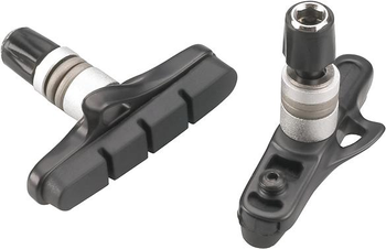 Bremsschuhe Cross Pro Cartridge für V-Brake, JAGWIRE
Farbe: Schwarz, Gewicht: 47,9 g, VE: 1 Paar - Produktbild - 2