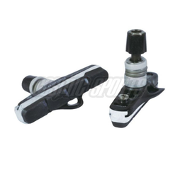 Bremsschuhe Cross Pro Cartridge für V-Brake, JAGWIRE
Farbe: Schwarz, Gewicht: 47,9 g, VE: 1 Paar - Produktbild - 4