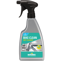Fahrradreiniger BIKE CLEAN, MOTOREX
Pumpflasche mit Zerstäuber
Größe: 500 ml, VE: 1 Stk. - Produktbild - 1 Fahrradreiniger BIKE CLEAN, MOTOREX
Pumpflasche mit Zerstäuber
Größe: 500 ml, VE: 1 Stk. - Produktbild - 1