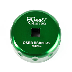 Innenlager-Werkzeug für BSA30 12 Zähne, Abbey Bike Tools
Farbe: Grün, VE: 1 St. - Produktbild - 1 Innenlager-Werkzeug für BSA30 12 Zähne, Abbey Bike Tools
Farbe: Grün, VE: 1 St. - Produktbild - 1
