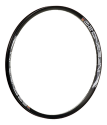 Felge INFERNO 29 27,5", SUNringlé
ERD: 561 mm, 584 x 29 mm
Größe: 32 Loch, Farbe: Schwarz, Gewicht: 550 g, VE: 1 St. - Produktbild - 1