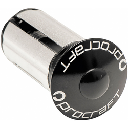 Procraft Kompressor Kralle Ersatz Krallenmutter 1 1/8 Zoll x 24 mm schwarz-silber 46 g - Produktbild - 1