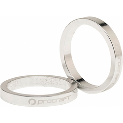 Ahead Spacer Alu 1 1/8 Zoll VE 10, PROCRAFT
Größe: 5 mm 1 1/8 Zoll, Farbe: silber, Gewicht: 40 g, VE: VE 10 - Produktbild - 1