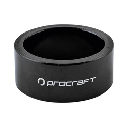 Ahead Spacer Alu 1 1/8 Zoll VE 10, PROCRAFT
Größe: 15 mm 1 1/8 Zoll, Farbe: schwarz, Gewicht: 139 g, VE: VE 10 - Produktbild - 1