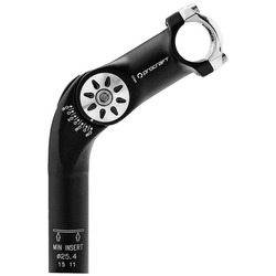 Procraft Vorbau verstellbar 1 1/8 Zoll 25,4 mm, 70°-130°, 85 mm, schwarz, 380 g – robust und präzise für Ihr Bike - Produktbild - 1