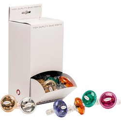 Klingel Fun, PROCRAFT
4 x transparent / 4x grün / 4x orange / 4x pink / 2x lila / 2x gold
Gewicht: 720 g, VE: VE 20 - Produktbild - 1