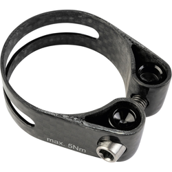 11333118-220981-220981.jpg Procraft Sattelstützklemme PRC SPC1 Carbon Ø36 mm schwarz 10 g – leicht und robust - Produktbild - 1