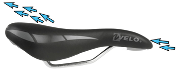 VELO Sattel bio:logic schwarz - Produktbild - 1