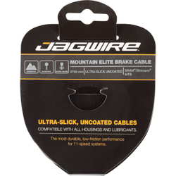 Bremszug Mountain Elite Ultra-Slick polished, JAGWIRE
Kompatibel mit Shimano/SRAM MTB
Größe: 1,5 x 2750 mm, Farbe: Silber, VE: 1 Stk. - Produktbild - 3