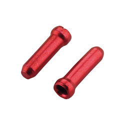 Zugendhülsen Crimp, JAGWIRE
Passend für Schalt- und Bremsinnenzüge bis 1,8 mm
Größe: 1,8 mm, Farbe: Rot, VE: 500 Stk. - Produktbild - 1
