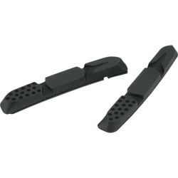 Bremsbeläge Mountain Pro Cartridge Insert, JAGWIRE
Pro All-Weather Mischung, Passend für 70 mm Cartridge-Bremsschuhe, inkl. Sicherungspins
Farbe: Schwarz, Gewicht: 10,2 g, VE: 1 Paar - Produktbild - 1