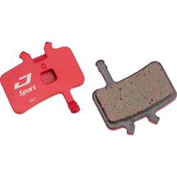 Jagwire Bremsbeläge Disc Sport Semi-Metallic für SRAM AVID BB7 Juicy rot 23,6 g 1 Paar - Produktbild - 1