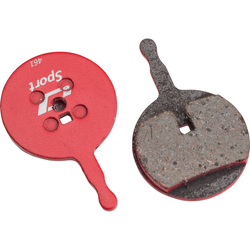 Jagwire Bremsbeläge Disc Sport Semi-Metallic Rot 17,4 g für AVID BB5 und Promax Render Decipher – 1 Paar - Produktbild - 1